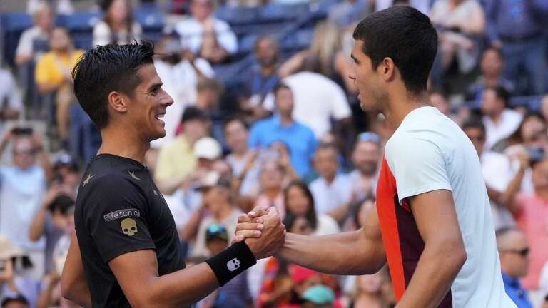 Tenis: Alcaraz fue demasiado para Coria, que quedó eliminado del US Open