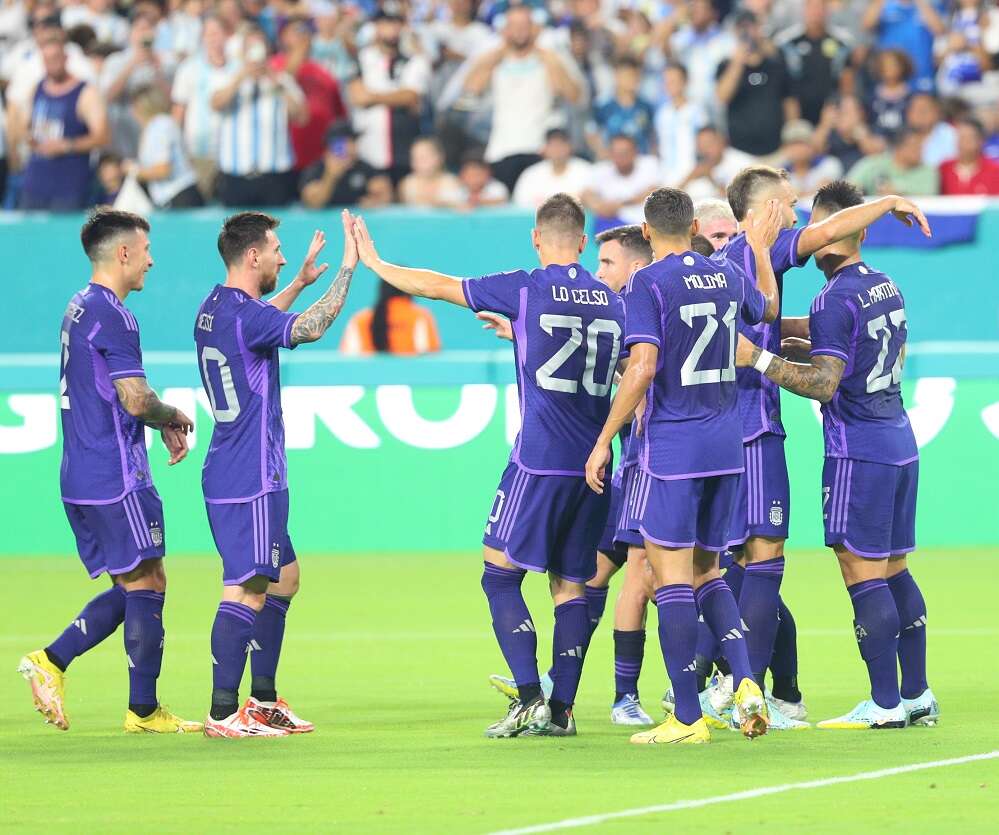 Argentina goleo a Honduras y continúa con su invicto de cara al mundial