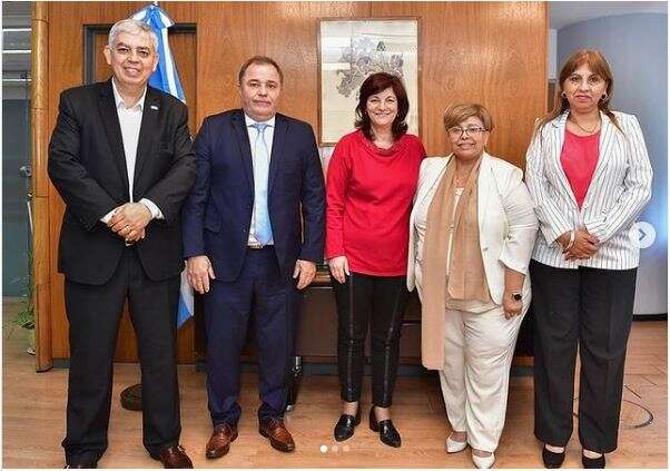 Ministra de Trabajo recibió a autoridades del Consejo Federal