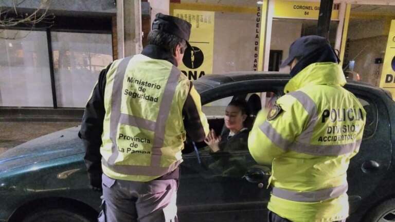 Ocho vehículos retenidos y 28 alcoholemias positivas durante el fin de semana largo en La Pampa