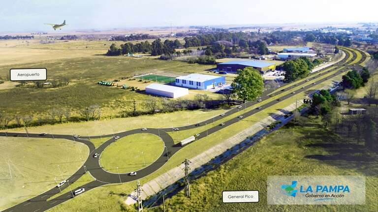 El Gobierno de La Pampa licitará la doble vía de la Ruta Provincial NÂ° 1 en General Pico