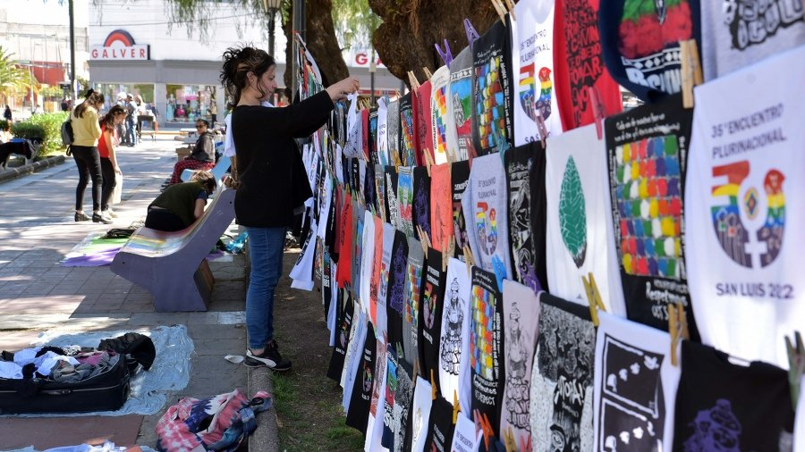 San Luis: Empieza el 35Â° Encuentro Plurinacional de Mujeres