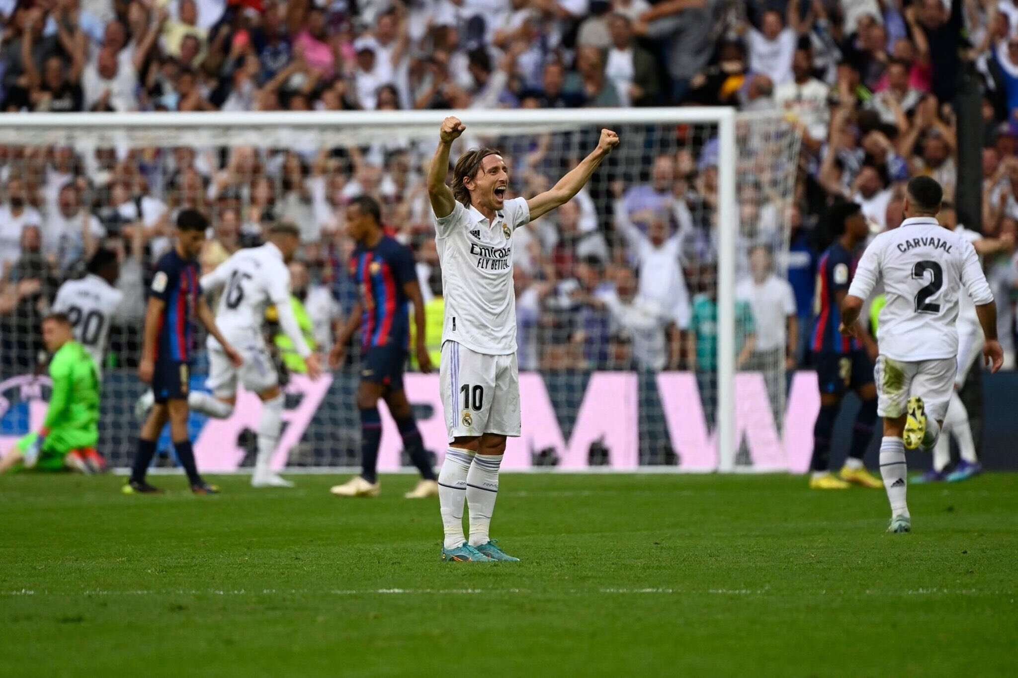 Real Madrid venció al Barcelona y se quedó con el clásico español