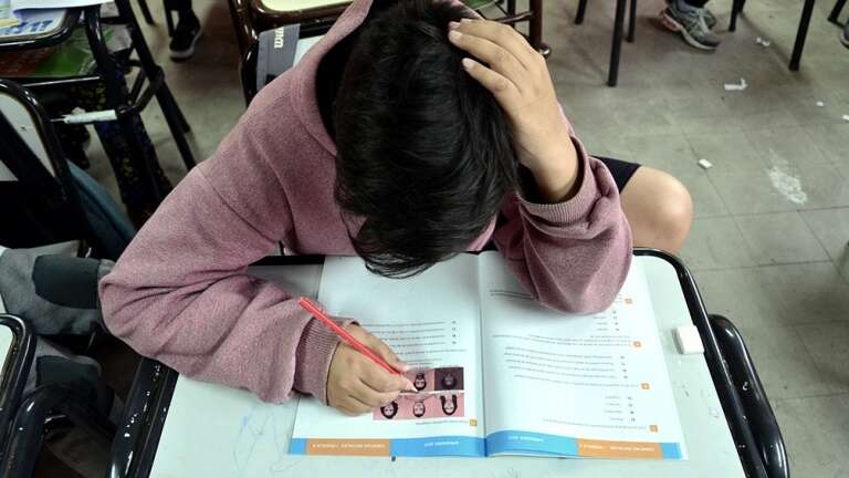 Educación: Evalúan a cerca de 600.000 secundarios de todo el país con la prueba Aprender