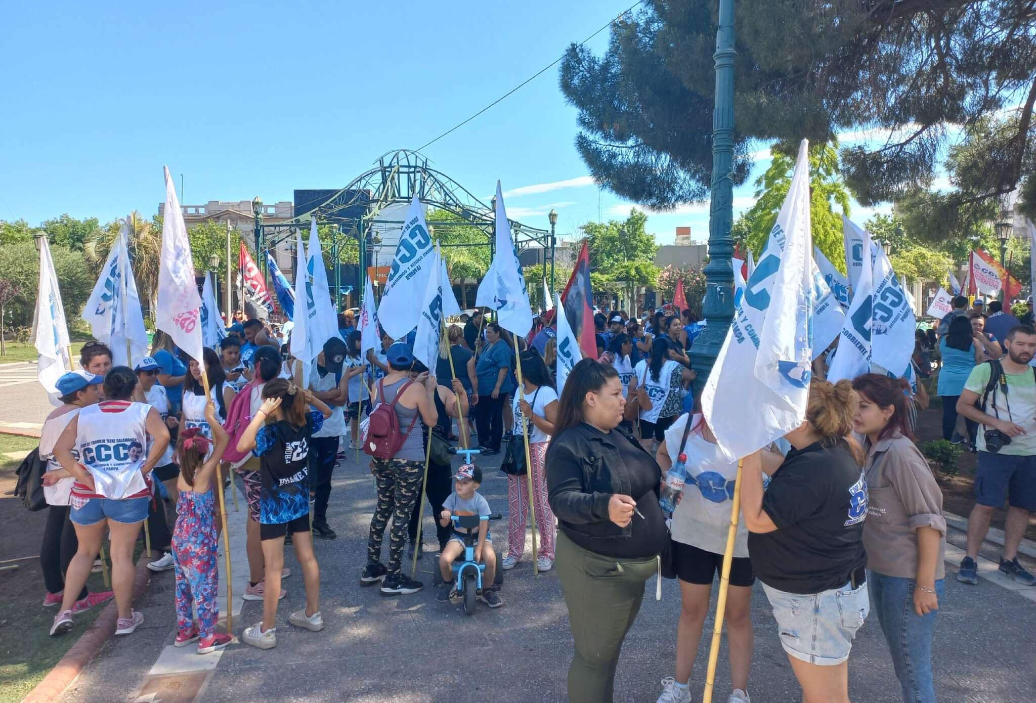 “Por una Navidad sin hambre”: Jornada de lucha de movimientos sociales