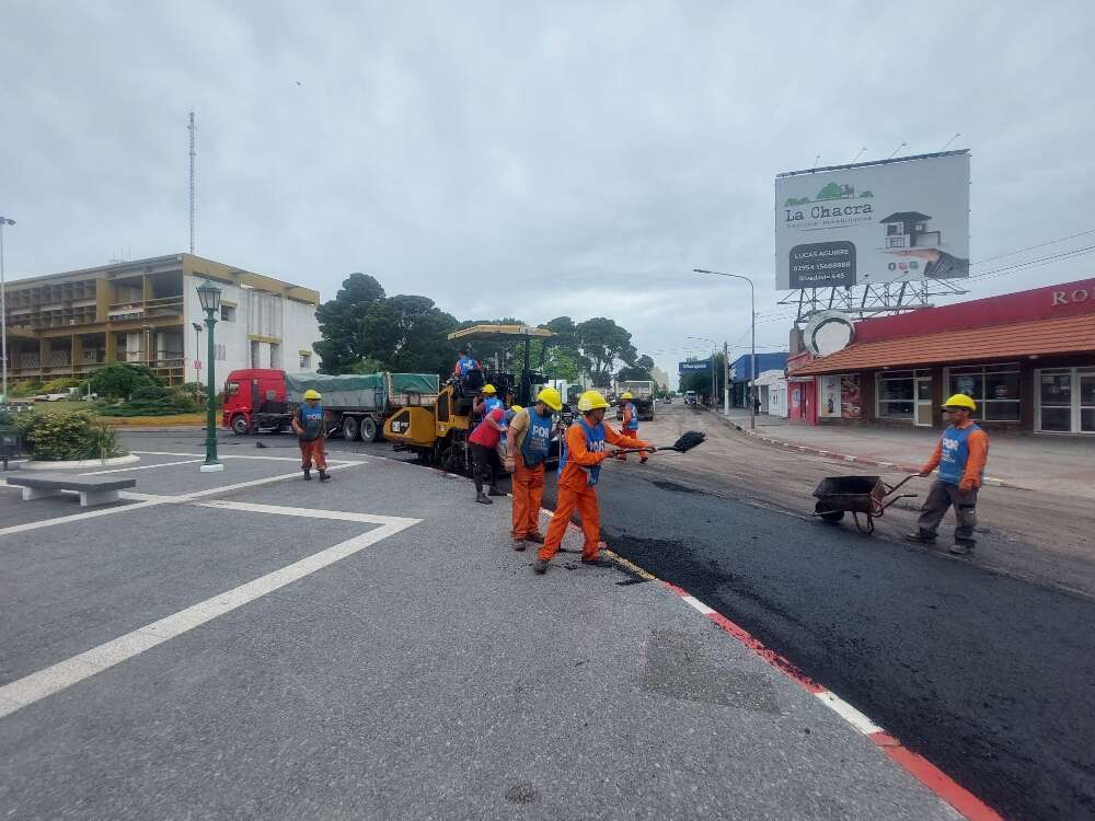 Santa Rosa: cortes programados por tareas de pavimentación