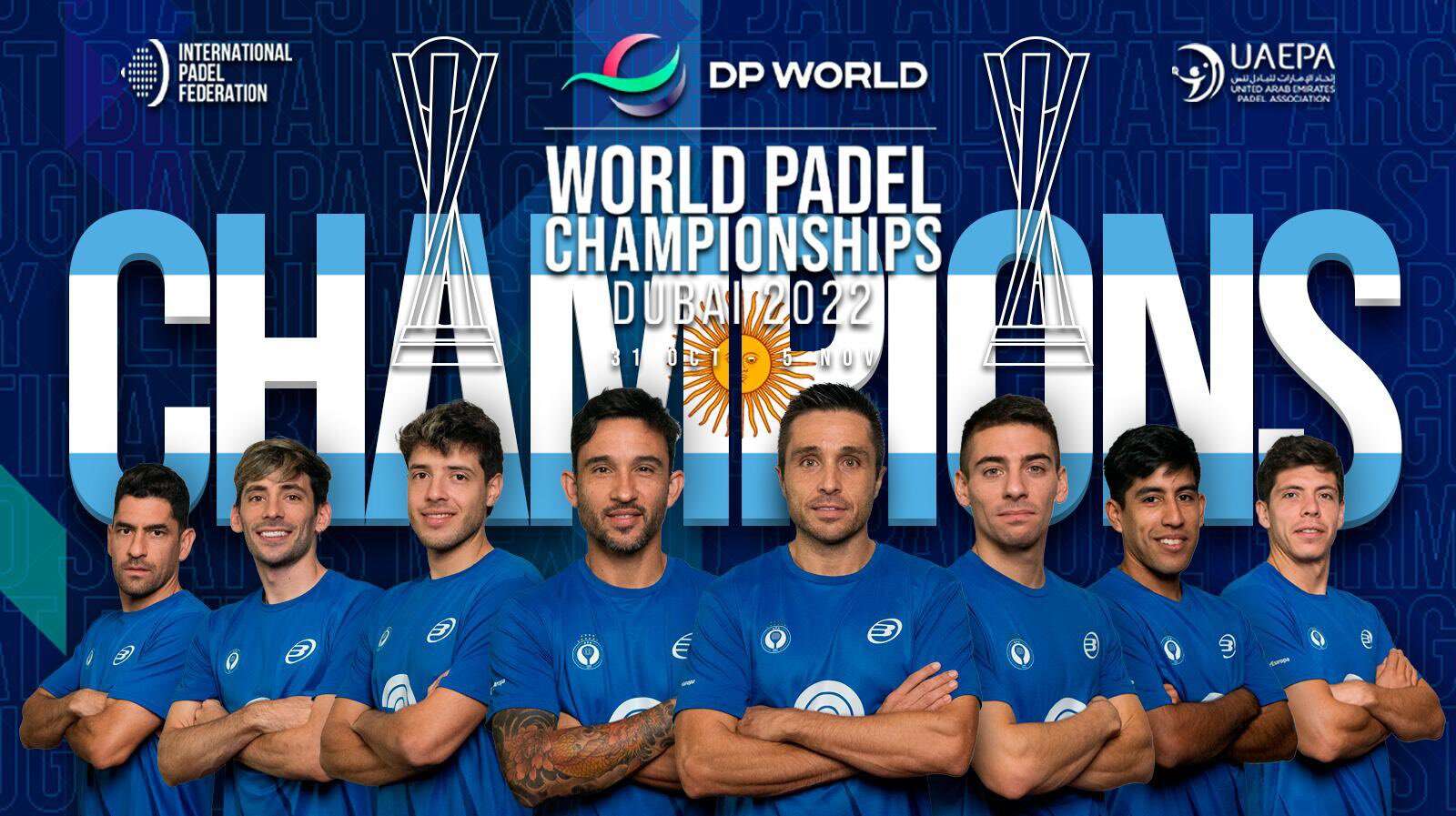 Pádel: Argentina se consagró campeón del mundo