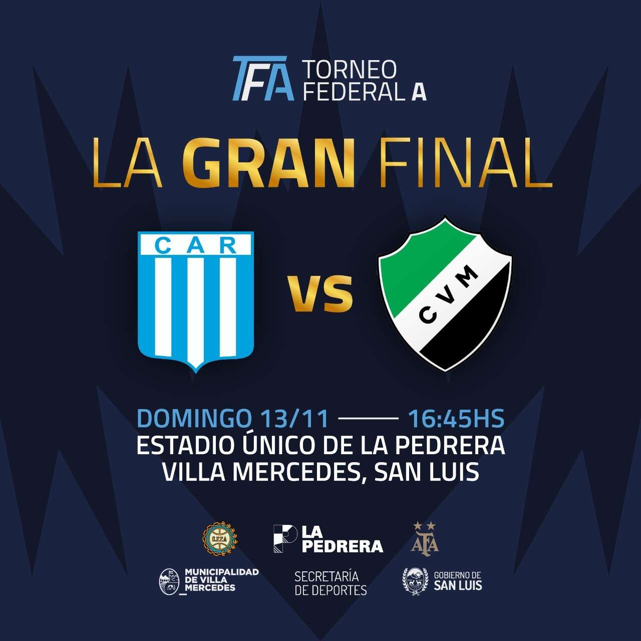Final Federal “A”: Racing de Córdoba y Villa Mitre por un lugar en el Nacional B