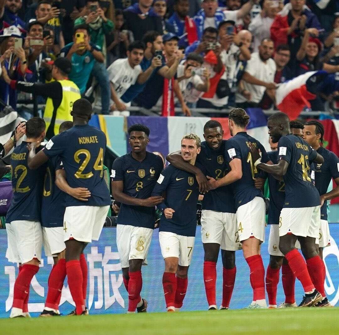 Qatar 2022: Francia se impuso a Dinamarca y es el primer clasificado