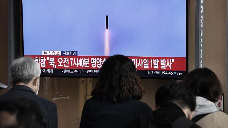 Tensión internacional: Corea del Norte hizo el lanzamiento de un misil intercontinental