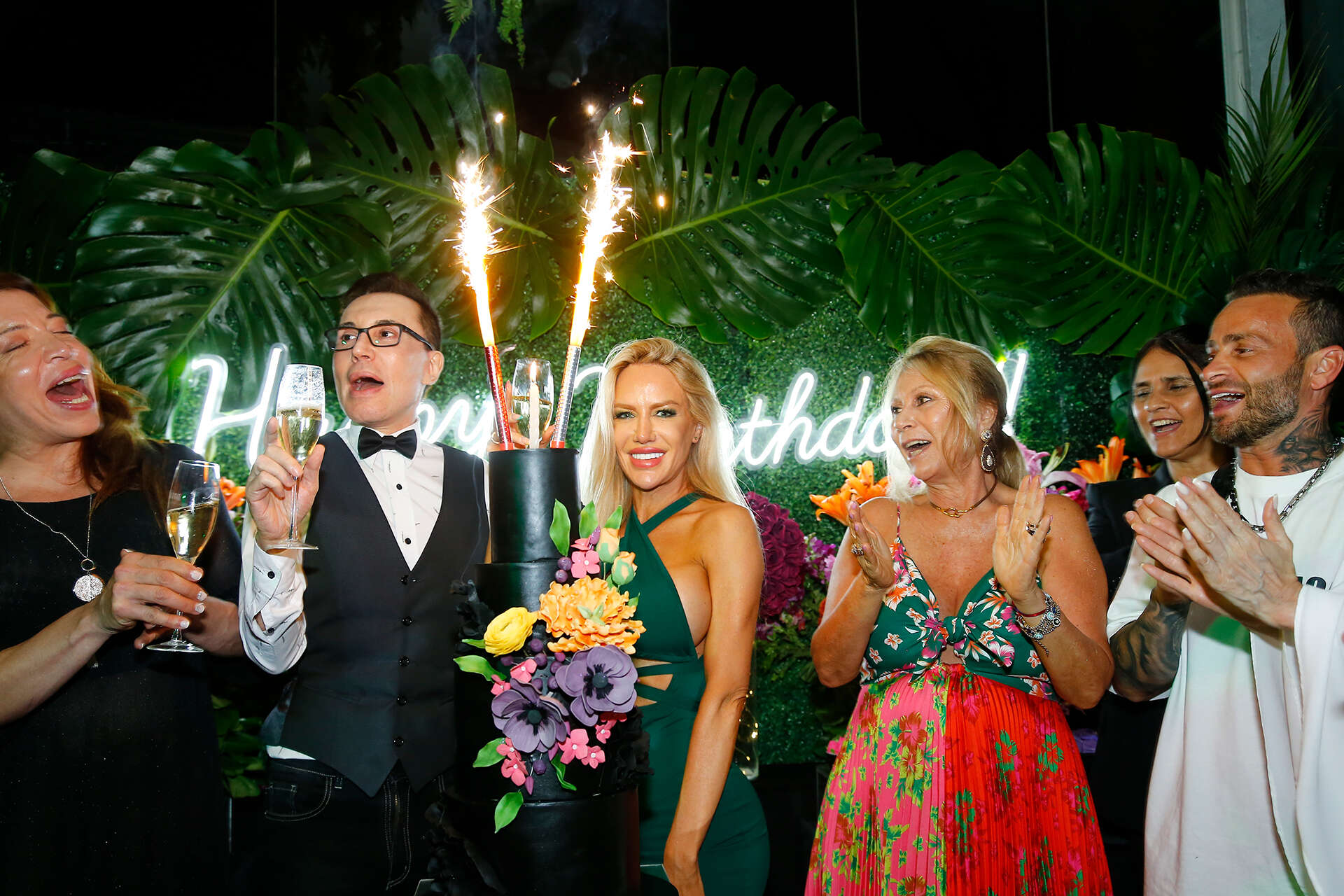 Luciana Salazar cumplió 42 años y lo celebró con una exclusiva fiesta rodeada de amigos