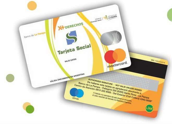 Tarjeta Social Pampeana: Depositaron “Adicional Navideño y Refuerzo Alimentario Focalizado Extraordinario”