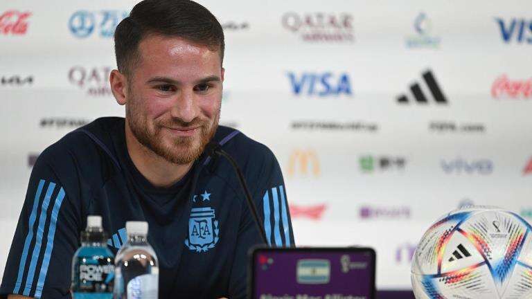 Qatar 2022: “Estamos con una ilusión muy grande”, dijo el pampeano Alexis Mac Allister