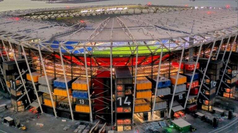 Qatar 2022: Desmontarán el Estadio 974 Â¿qué harán con los contenedores y el predio?
