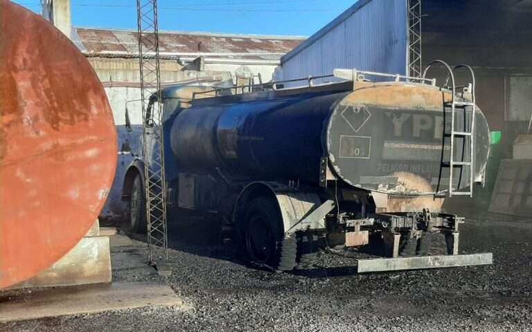 Murió el empleado de la estación de servicio de Larroudé que había sido trasladado en estado crítico a Río Cuarto