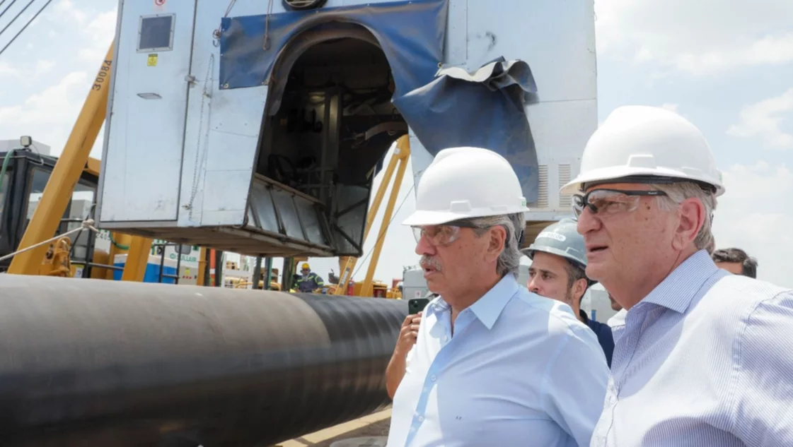 Alberto Fernández: “Ã‰sta es una obra central para el futuro energético de la Argentina”