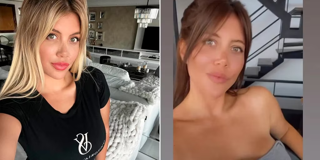 Wanda Nara cambió su look y dejó de ser rubia: “Nuevos aires”
