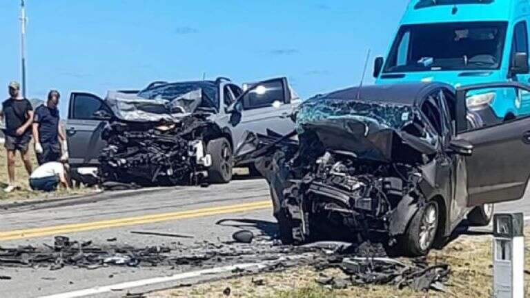 Uruguay: Dos argentinas murieron tras un choque frontal en Punta del Este