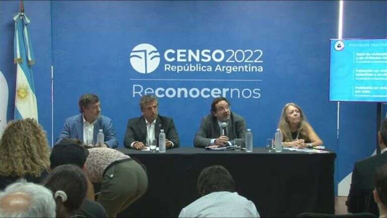 Censo 2022: La Argentina tiene una población de 46.044.703 habitantes