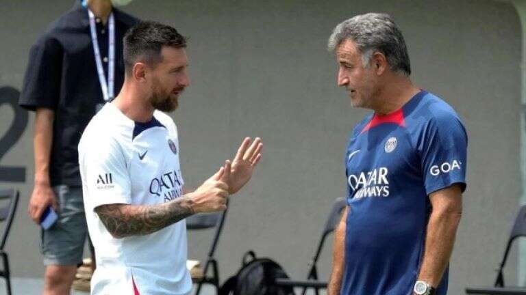 Fútbol: Galtier confirmó que Messi no jugará ante ChÃ¢teauroux porque “queremos que esté listo para el próximo partido”