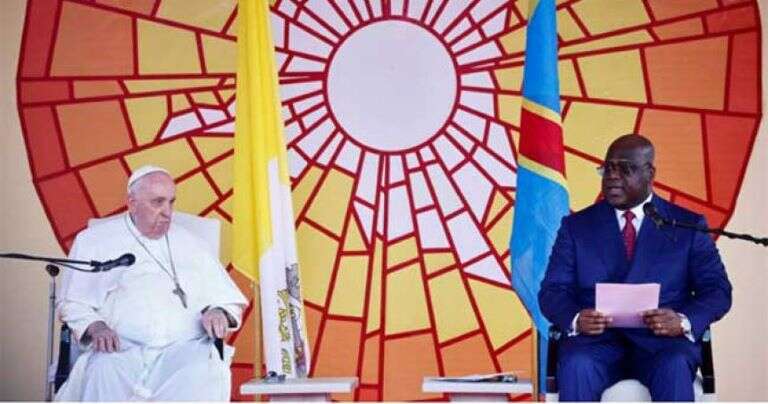 Congo: El papa Francisco llegó al país africano y dio un fuerte discurso contra los países ricos