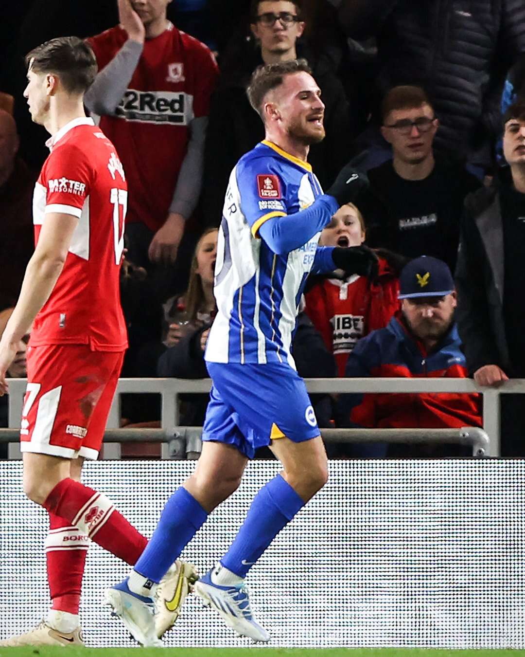 Doblete de Alexis Mac Allister en el triunfo de Brighton por la FA Cup