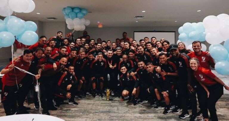 Fútbol: River recibió a Franco Armani en Miami tras Qatar 2022 con una tremenda ovación