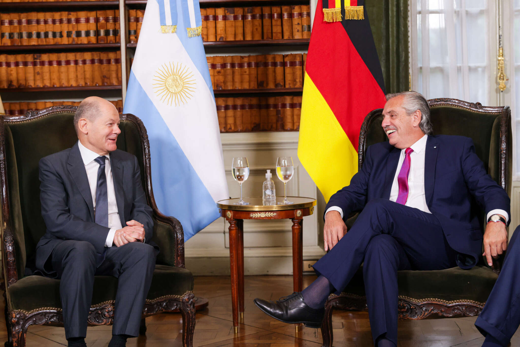 Alberto Fernández: “Coincidimos con Scholz en potenciar el multilateralismo en un mundo que otra vez tiende a bipolarizarse”
