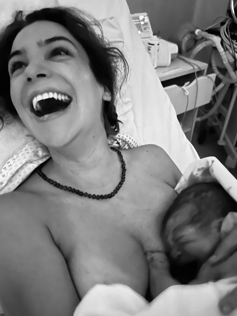 Agustina Cherri fue mamá de Bono: “Parir y nacer en libertad”