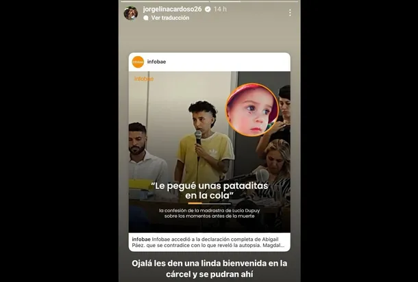 Caso Lucio Dupuy: Las duras palabras de Jorgelina Cardoso contra las acusadas por el crimen