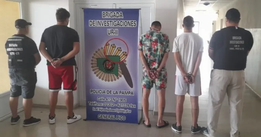 General Pico: Tres hombres detenidos por secuestros virtuales