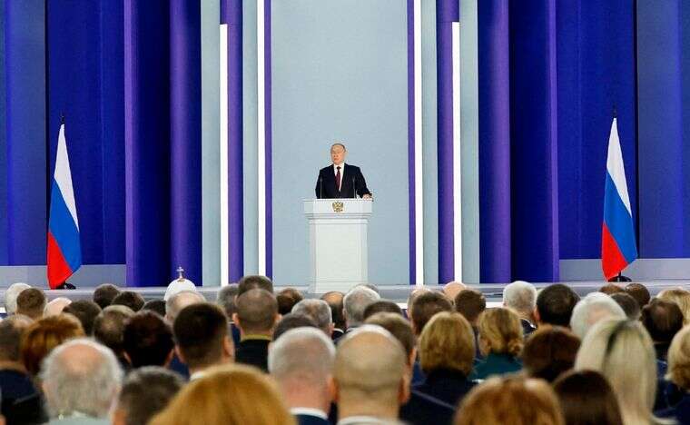 Rusia: Putin prometió continuar con la guerra y atacó a Occidente diciendo que “quieren destruir a Rusia”