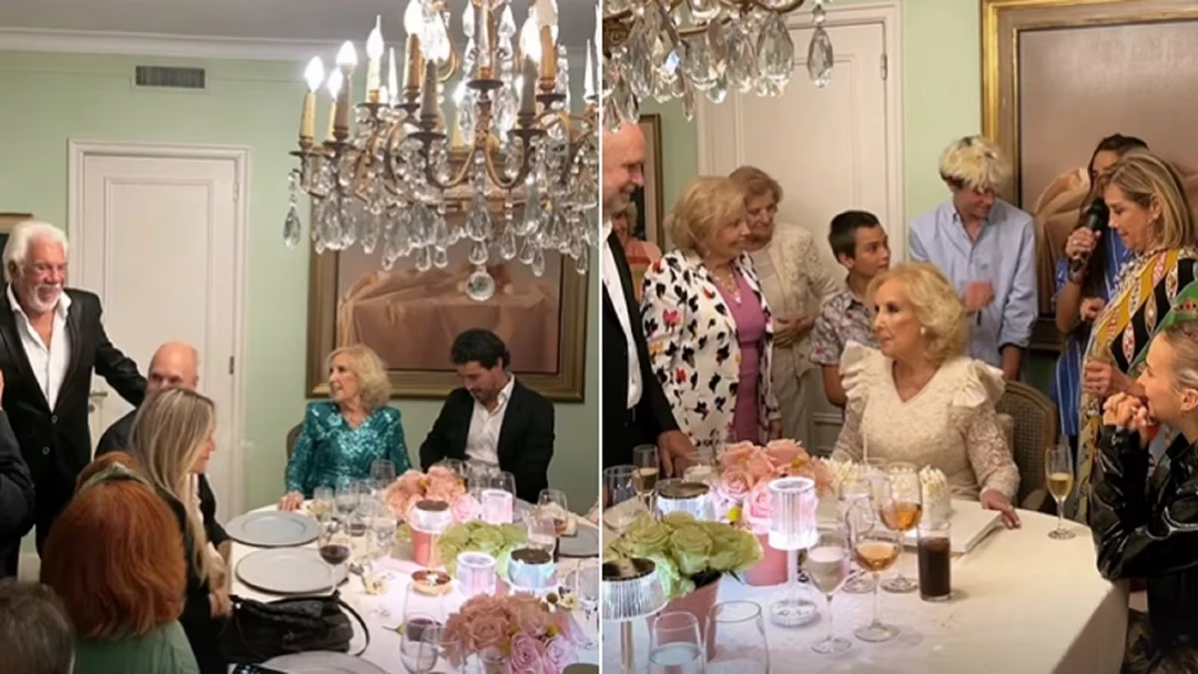Exclusivo, el discurso de Mirtha Legrand a sus invitados en pleno festejo: “Mi preocupación es si llegaré a los 100 años”