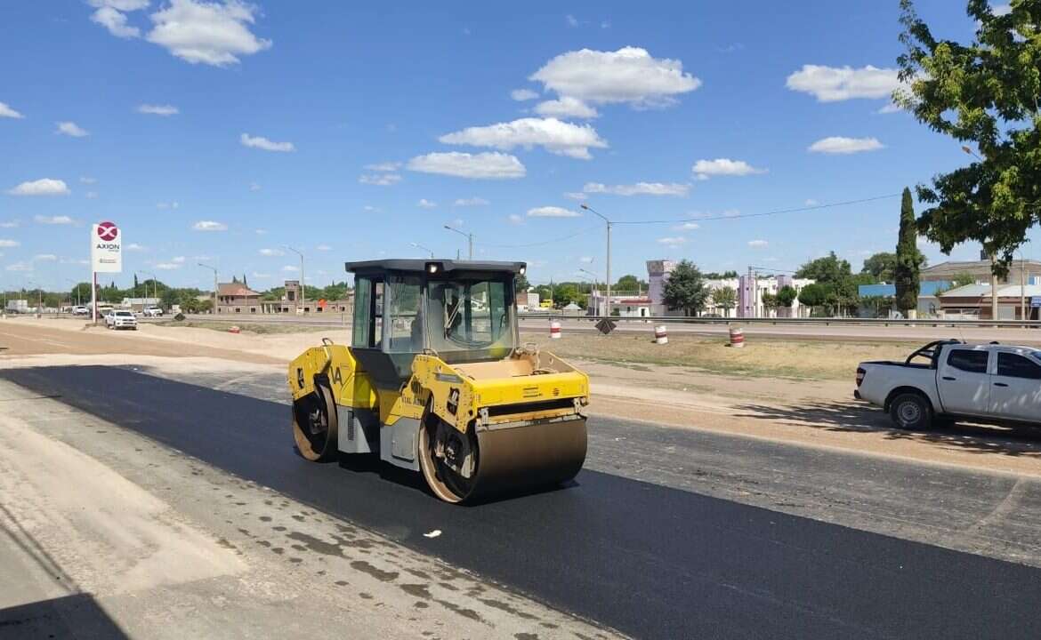 General Acha: Importantes avance de obra de la Travesía urbana