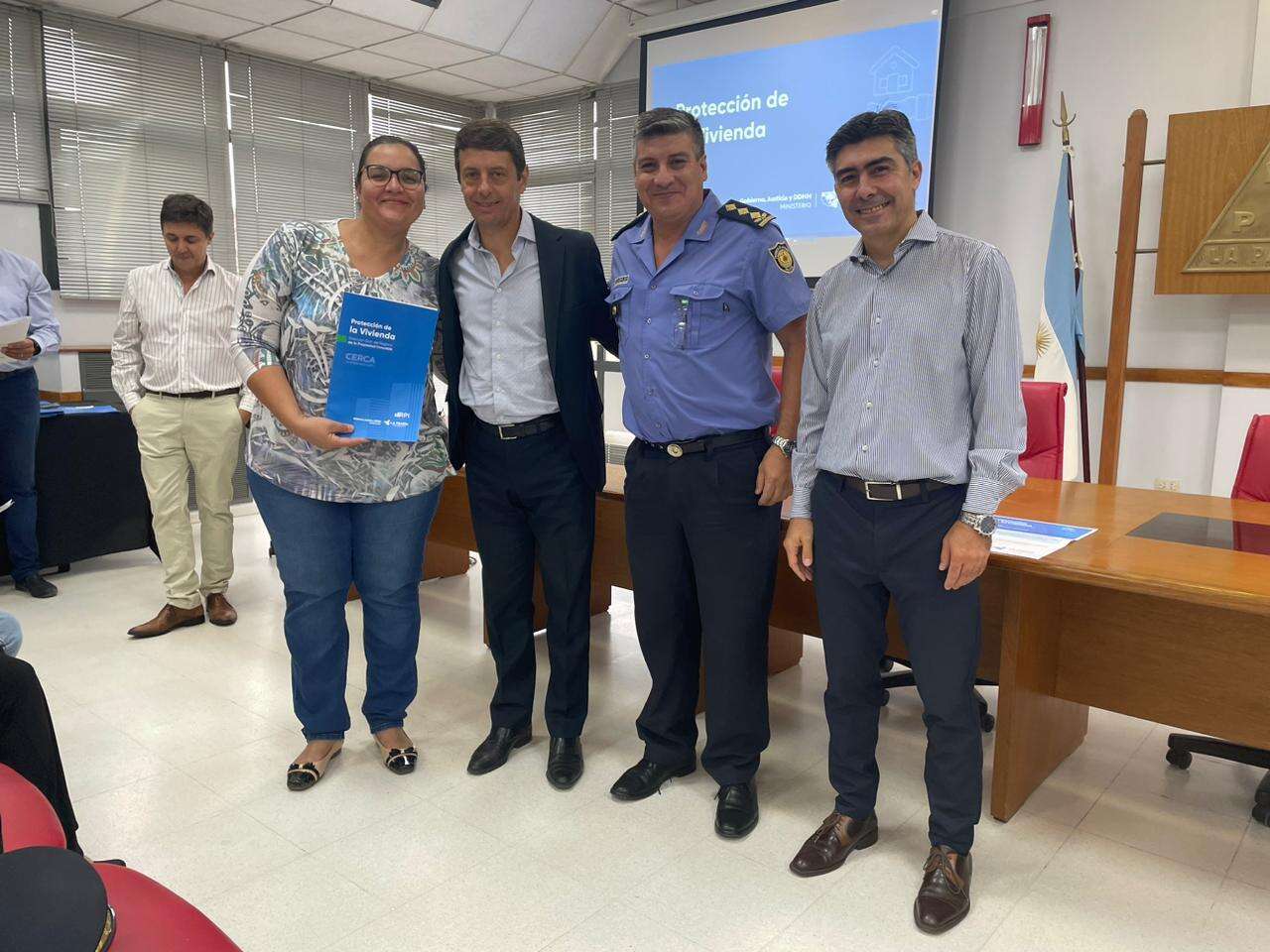 El Gobierno extendió actas de protección de la vivienda en Santa Rosa