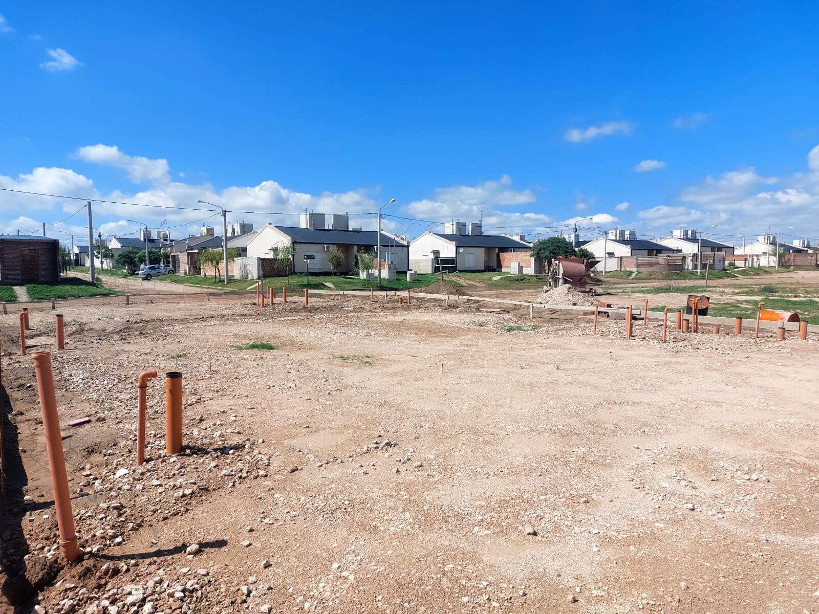 Comenzó la construcción del CDI de Santa Rosa