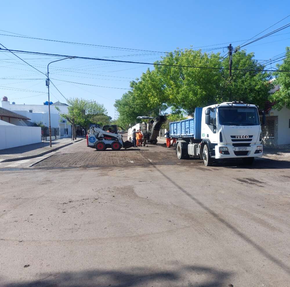 Cortes de tránsito por obras de asfalto en General Pico