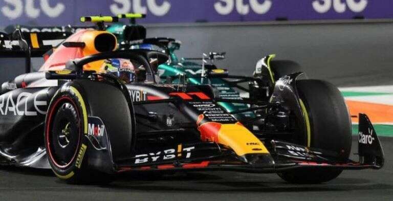 Automovilismo: “Checo” Pérez resistió y se llevó la victoria en el GP de Arabia Saudita de la Fórmula 1