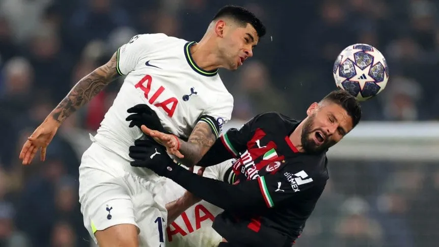 Fútbol: Milan eliminó a Tottenham por la Champions League