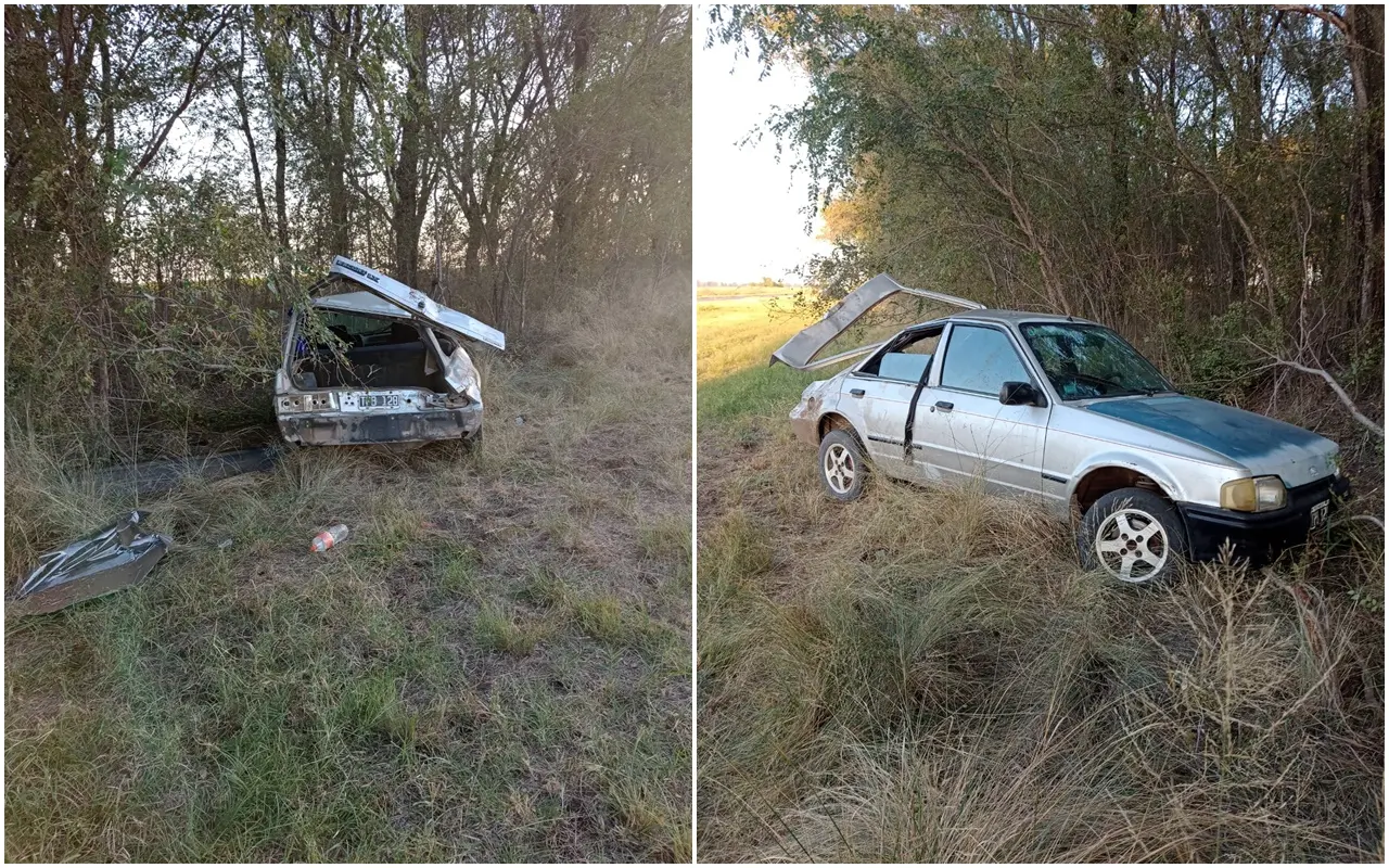Grave vuelco en la ruta provincial NÂº2