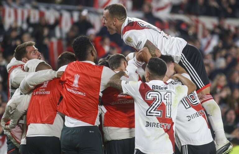 Fútbol: River Plate venció a Sporting Cristal con uno menos y obtuvo su primer triunfo en la Libertadores