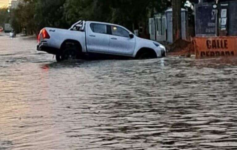 Abundantes precipitaciones y caída de granizo en Santa Rosa, General Acha y otras localidades de La Pampa