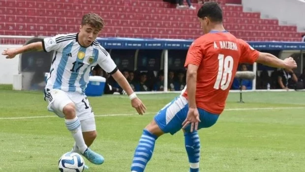 Fútbol: La Selección Argentina Sub 17 empató con Paraguay y se clasificó al próximo Mundial