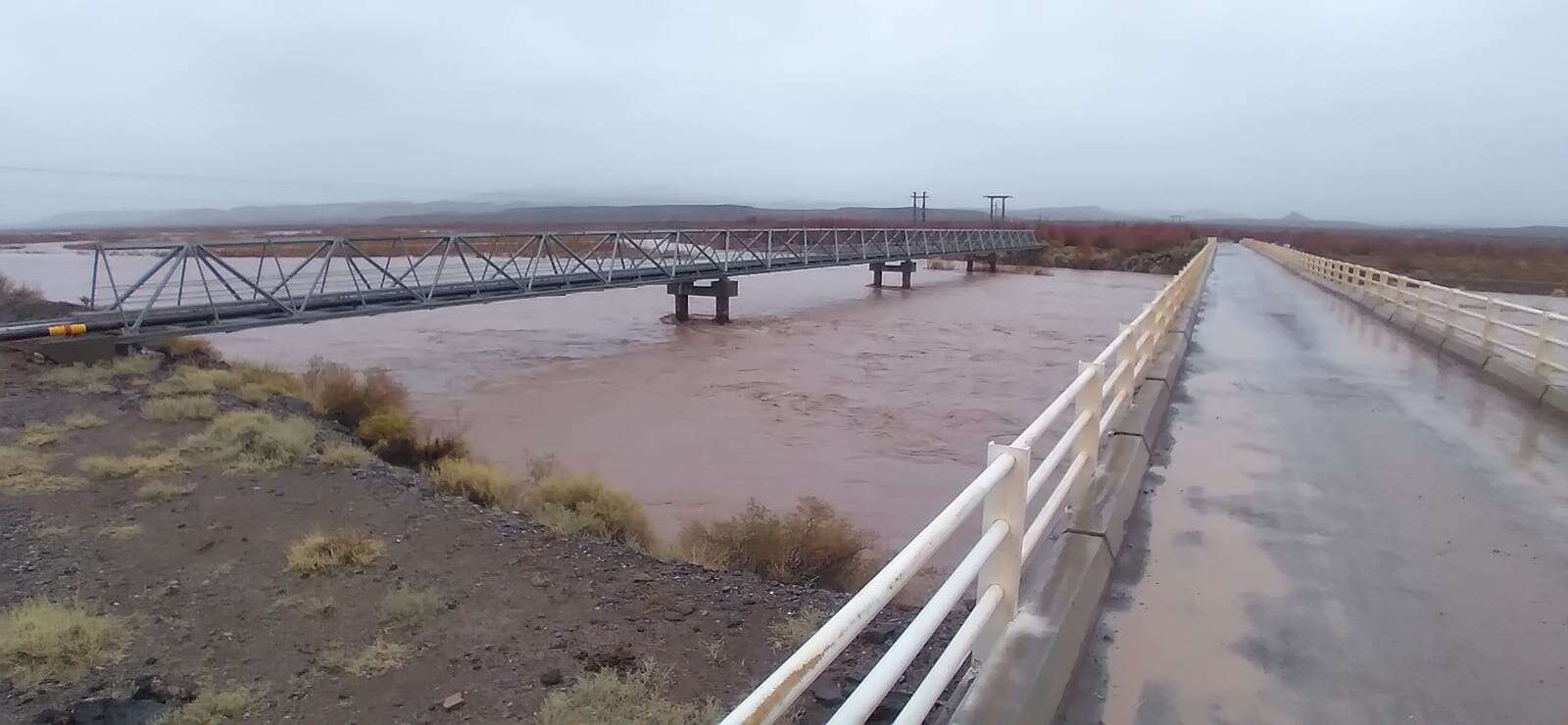 Confirmaron una fuerte crecida en la cuenca del Río Colorado