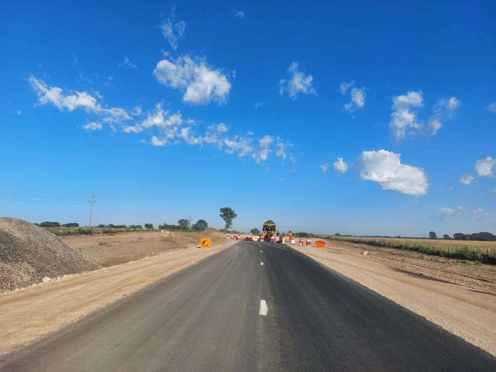 Notable avance de obras en diferentes tramos de la ruta provincial NÂº18