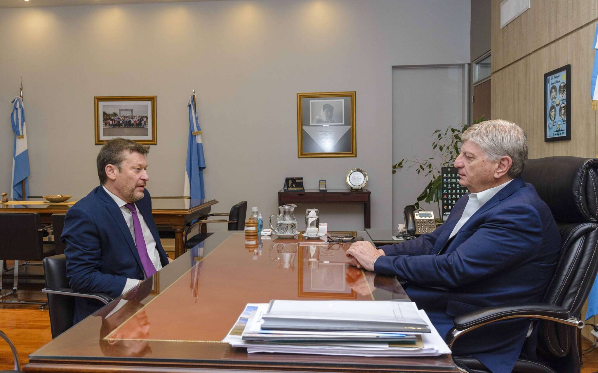 Ziliotto y Alpa trabajaron sobre una agenda conjunta “en favor de la educación pública”