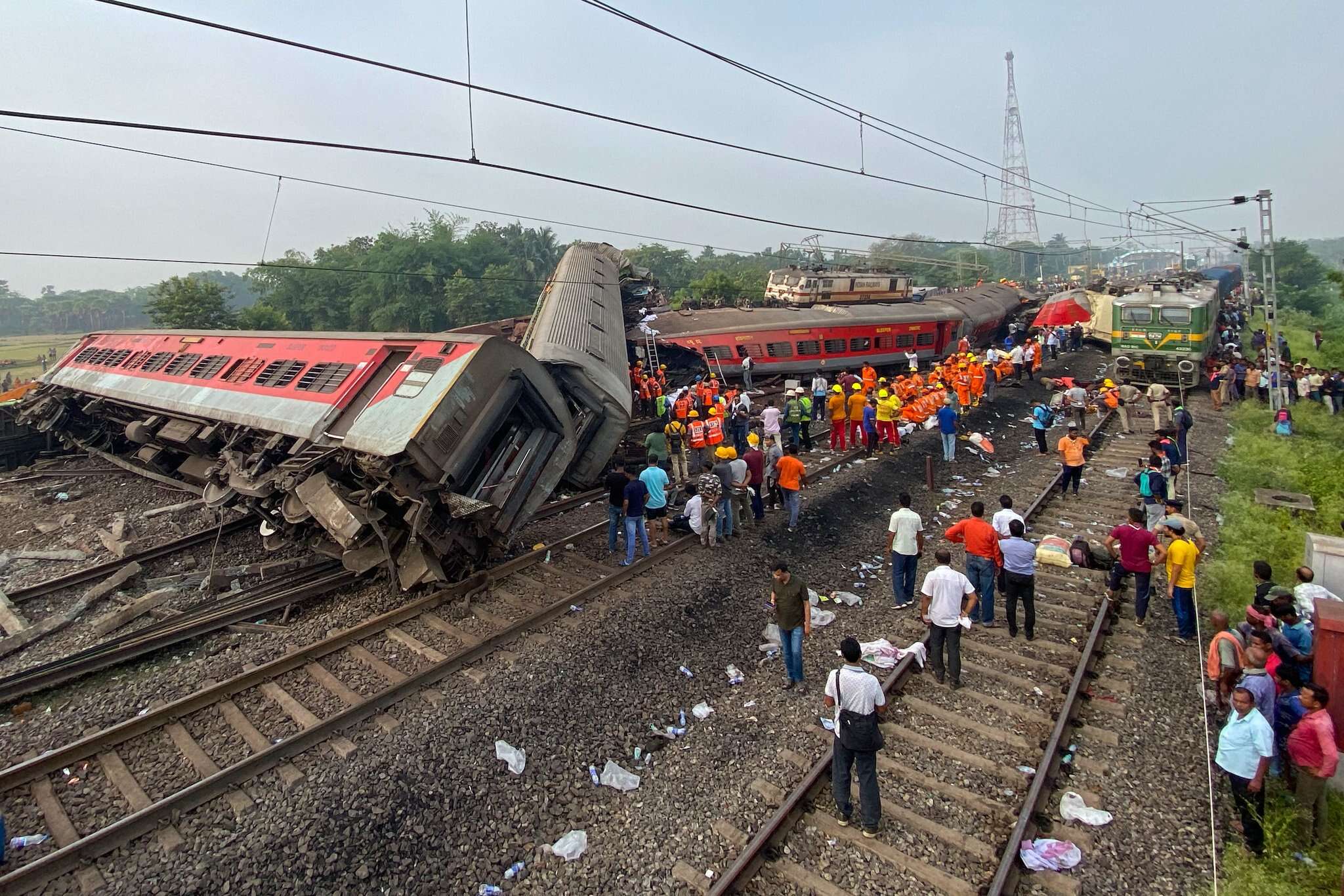 India: Identificaron las causas del accidente de trenes