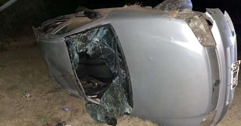 Cuatro bonaerenses heridos por un vuelco en la Ruta Provincial NÂ° 14