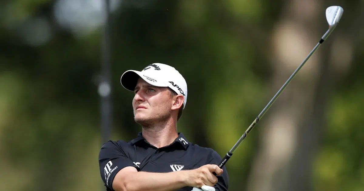 Golf: El argentino Emiliano Grillo, colíder en el Abierto Británico