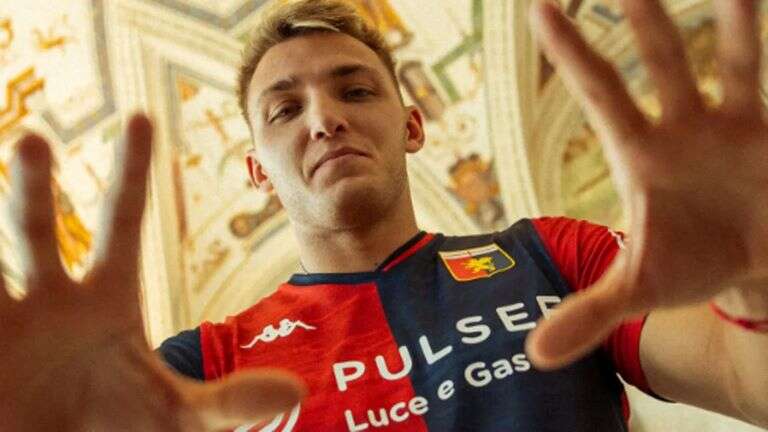 Fútbol: Mateo Retegui fue presentado en el Genoa de Italia